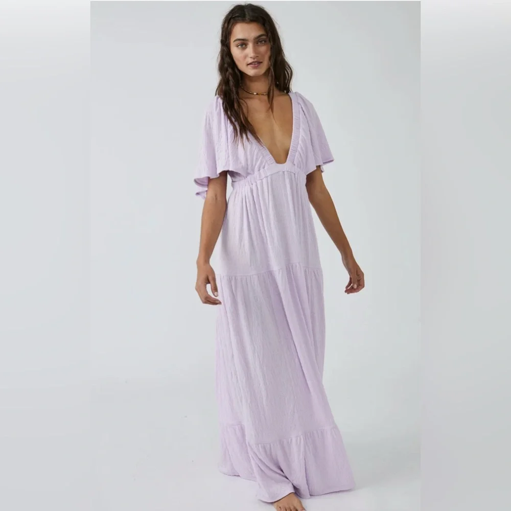 Free people LA LA MAXI dress - Picture 3 of 9